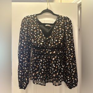 Franchesca top for sale/dotted